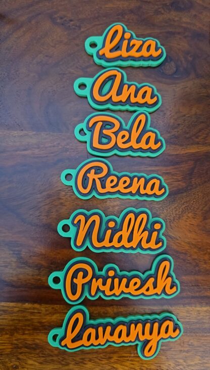 Personalized name keychains - Image 2