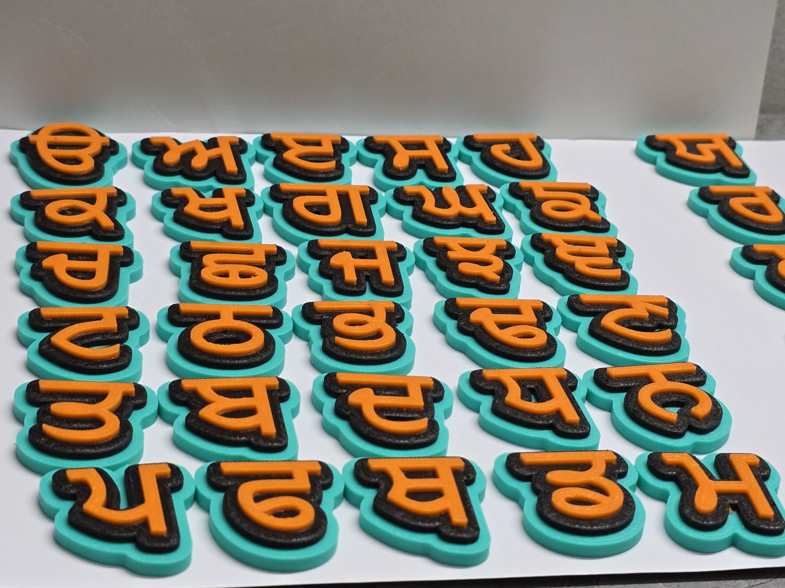Punjabi Varnmala Gurmukhi Alphabet Set, Painti Akhri Letter Set - Image 2